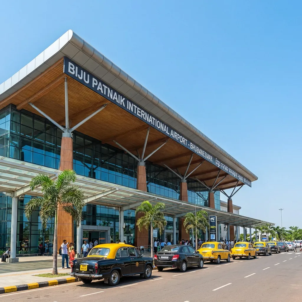 Bhubaneswar Airport to Puri taxi cab service